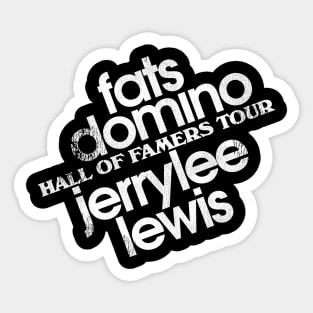 Fats and Jerry Lee Tour Sticker